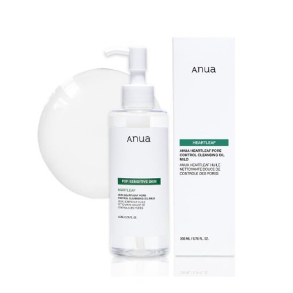 Anua Heartleaf Pore Control Cleansing Oil Mild 200ml Korean Skin Care Cosmetics - Picture 1 of 5